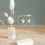 Miniature : Boucles d'oreilles Colombe - Origami vernis