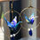 Miniature : Grues japonaises Origami bleues et blanches, créole simple