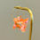 Miniature : Créoles fleurs de cerisier rouges coquelicots