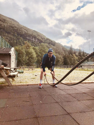 Trainingsauftakt in Norwegen