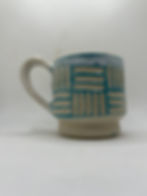 Thumbnail: Stacking blue mugs