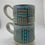 Thumbnail: Stacking blue mugs