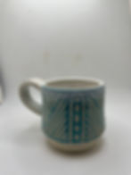 Thumbnail: Stacking blue mugs
