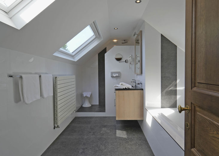 Salle de bain Hôtel des Ardennes - Hôtel Restaurant gastronomique à Bouillon (Corbion)