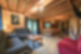Intérieur de nos chalets à louer vue nature en Ardenne