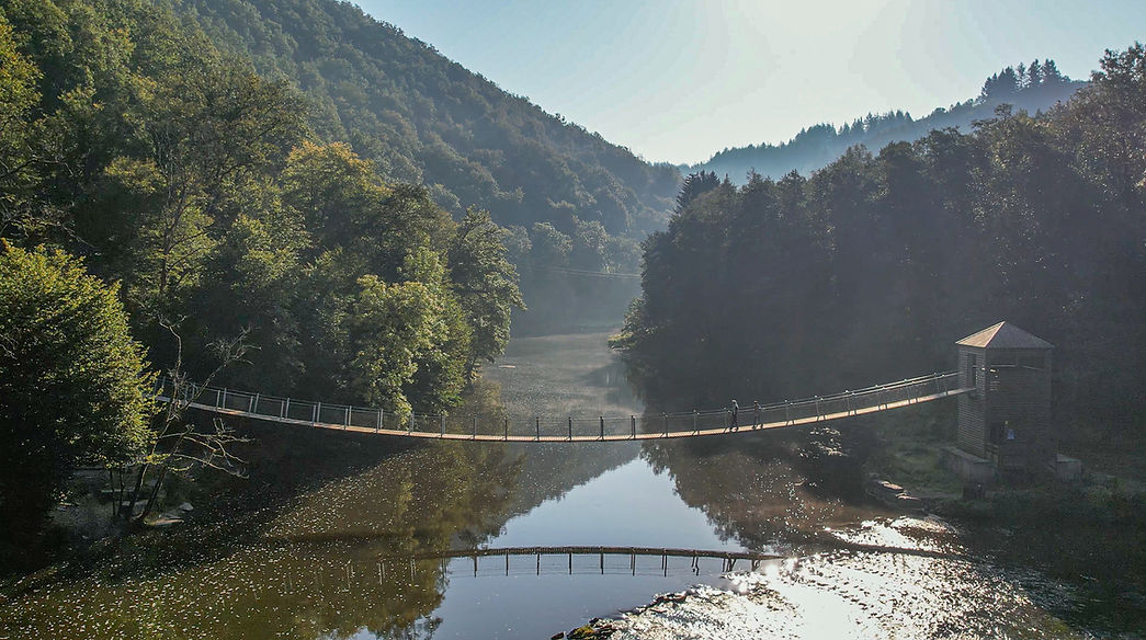 la passerelle de l'épine parc national belgique