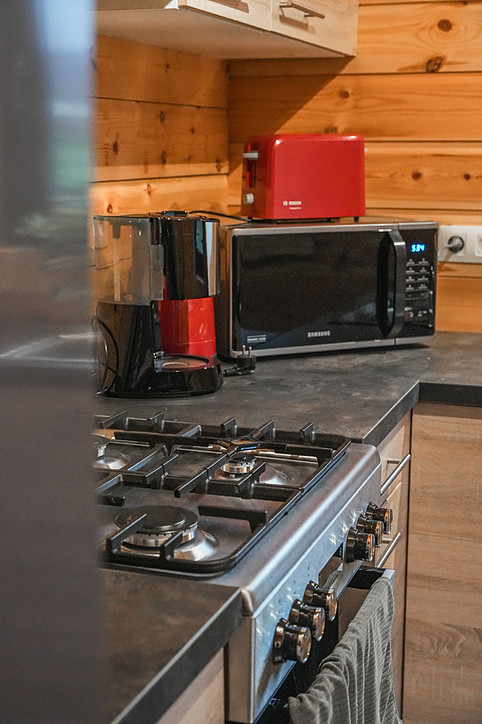 Lave vaisselle à l'intérieur de notre maison de vacances près de Rochehaut