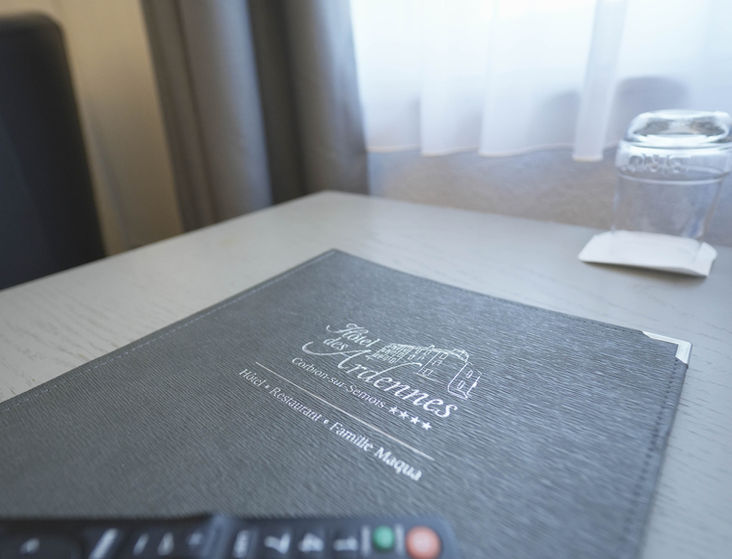 Chambre Hôtel des Ardennes - Hôtel Restaurant gastronomique à Bouillon (Corbion)