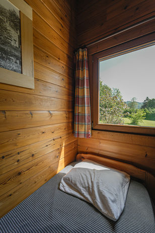 chambre, location de chalet en Ardenne belge