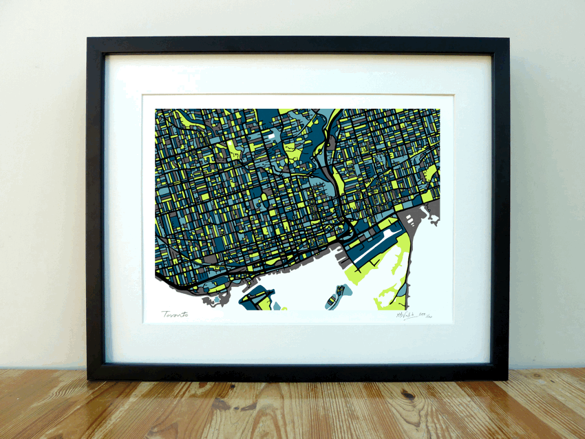 Toronto Art Map - A3 & A4