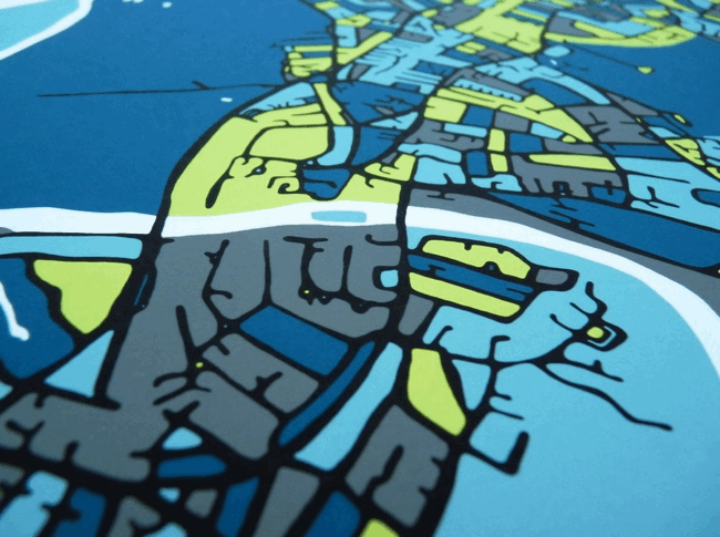 Richmond & Kew Art Map Detail 2