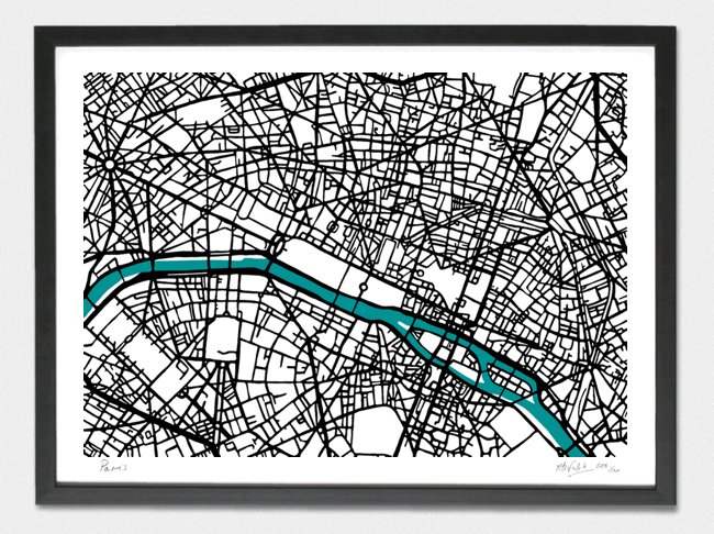 Paris Art Map - A1 & A2