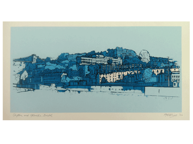 Clifton & Hotwells Bristol Art Print