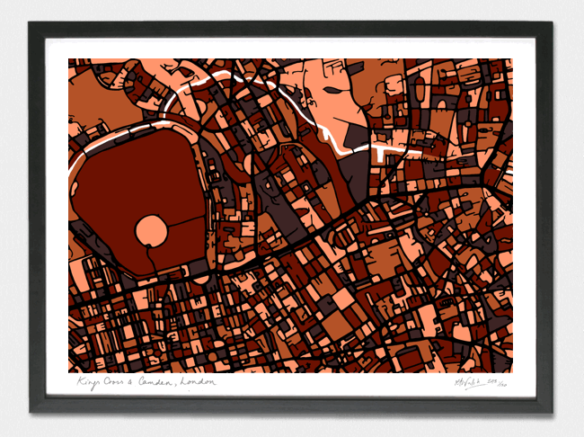 Kings Cross & Camden Map - A1 & A2