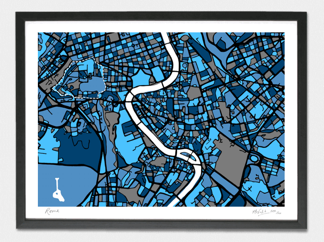 Rome Art Map - A1 & A2