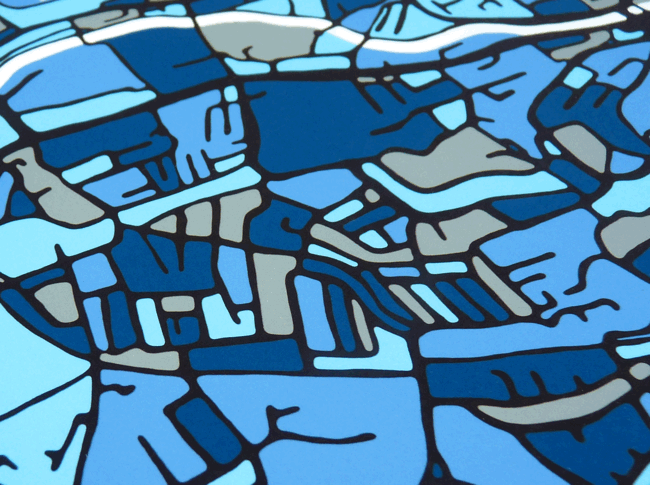 Bath City Art Map Detail 2