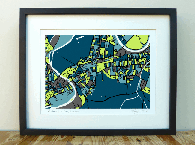 Richmond & Kew Art Map - A3 & A4
