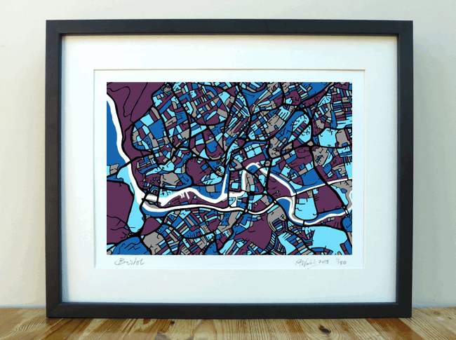 Bristol Art Map - A3 & A4