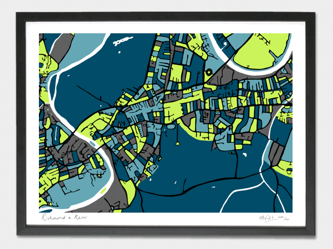 Richmond & Kew Art Map - A1 & A2