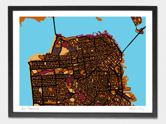 San Francisco Art Map - A1 & A2
