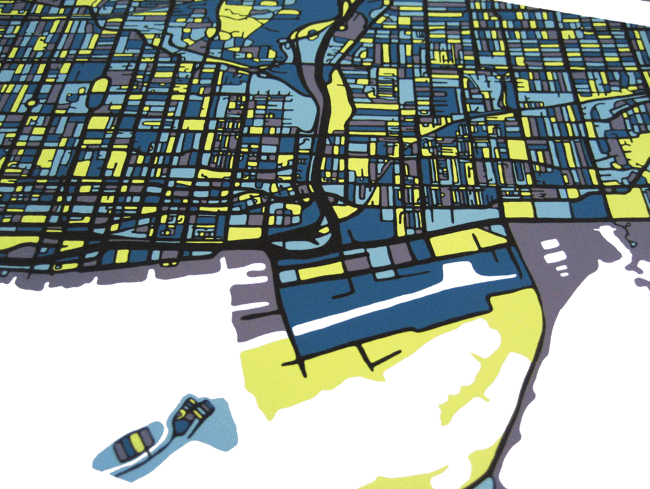 Toronto Art Map Detail