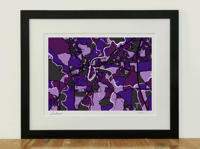 Durham Art Map - A3 & A4