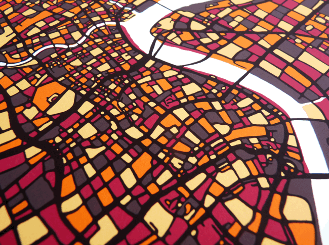 Shanghai Art Map - Detail