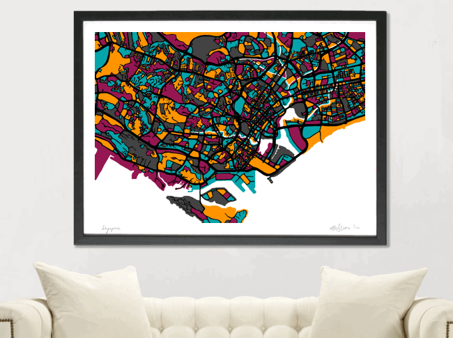 Singapore Art Map - A1 & A2