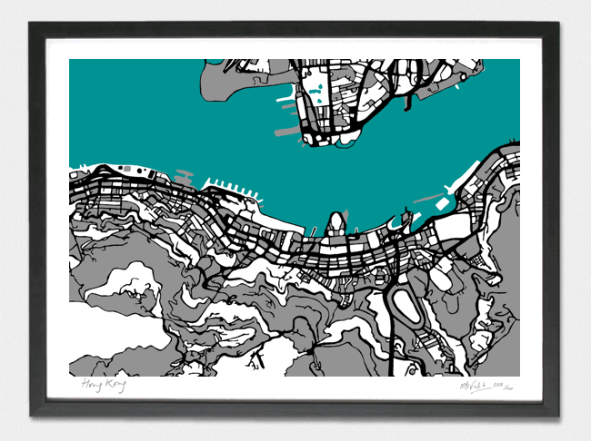 Hong Kong Art Map - A1 & A2