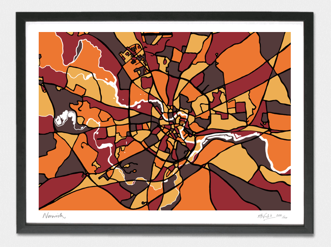 Norwich Art Map - A1 & A2