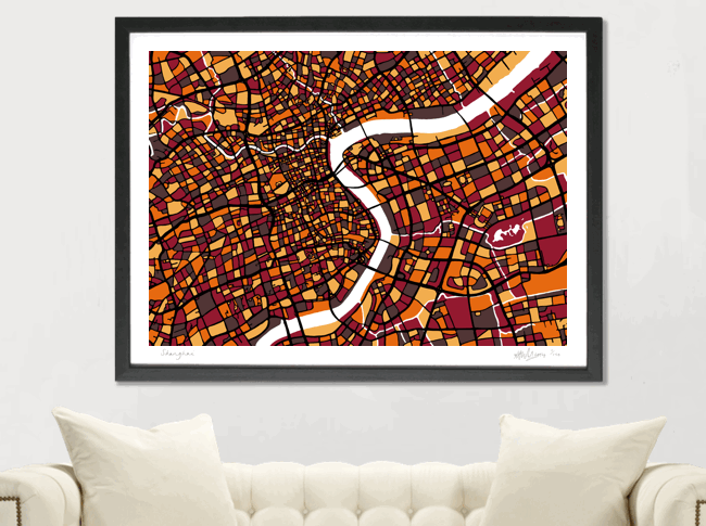 Shanghai art map - A1 & A2