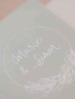 Faire-part Marie & Simon