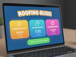 Roof projects don't have to be hard. RoofBids helps homeowners.