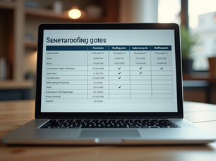 Get Accurate Online Roof Quote Comparison
