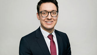 Gabriel Schneider, Rechtsreferendar in Frankfurt.