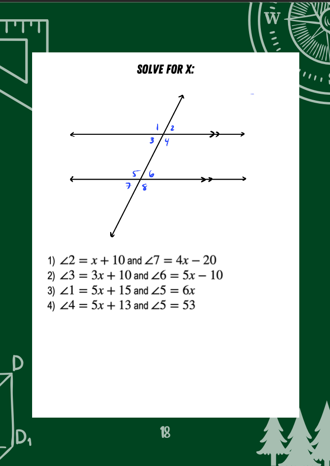 Thumbnail: Angle Relationships