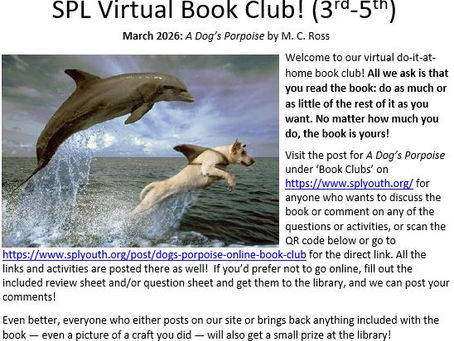 A Dog's Porpoise - Online Book Club