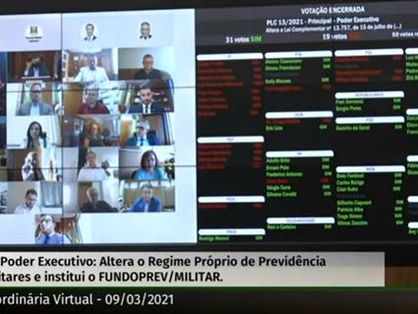 PT vota contra projeto que altera contribuição previdenciária de militares gaúchos