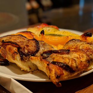Pepper & Eggplant Flatbread