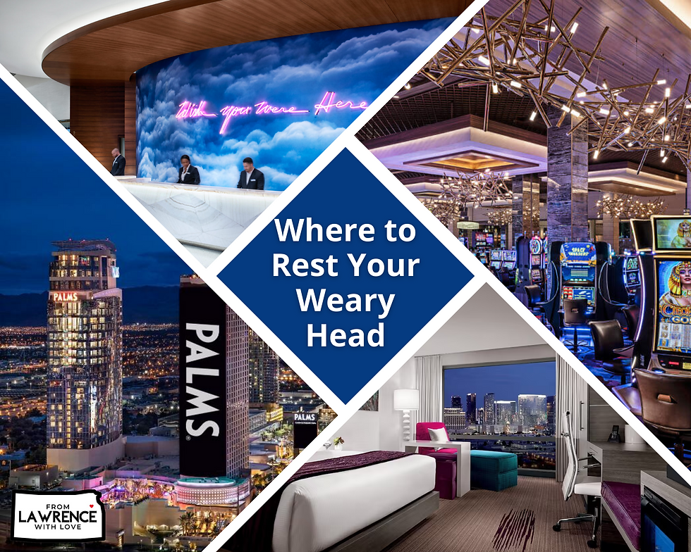 Where to rest your weary head