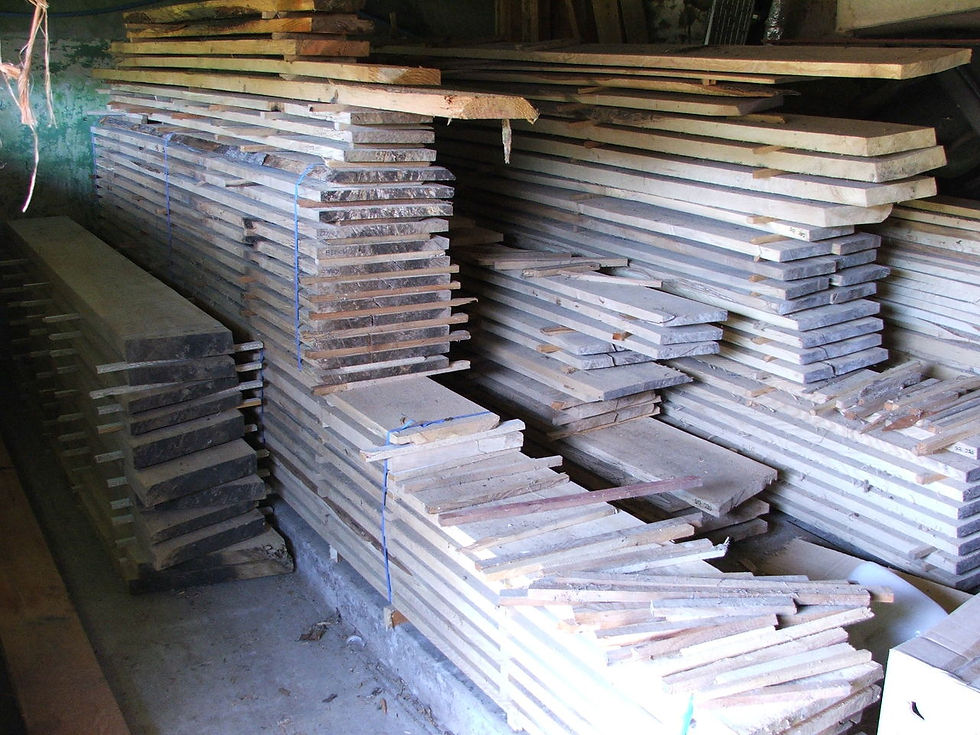 Barn Dried Seasoned Hardwood Boards