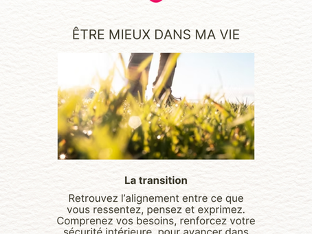 Être mieux dans ma vie