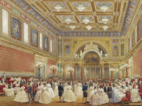 Queen Victoria's Journal - The inaugural ball at Buckingham Palace, 8th May 1856
