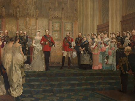 The wedding of Prince Leopold and Princess Helena of Waldeck Pyrmont
