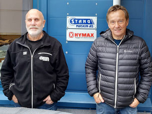 Hymax flytter inn og gjenopptar samarbeidet med Stang Maskin AS i Bergen.