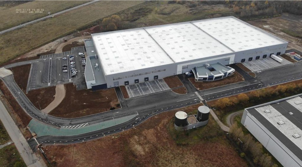 Logistikksenteret for reservedeler og utstyr. Kubota