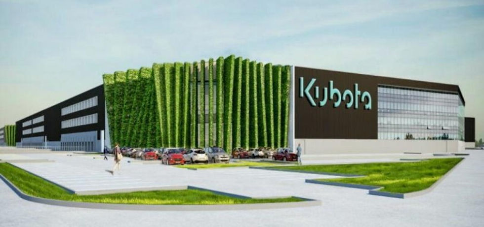 Distrubusjonssenteret til Kubota i Weert