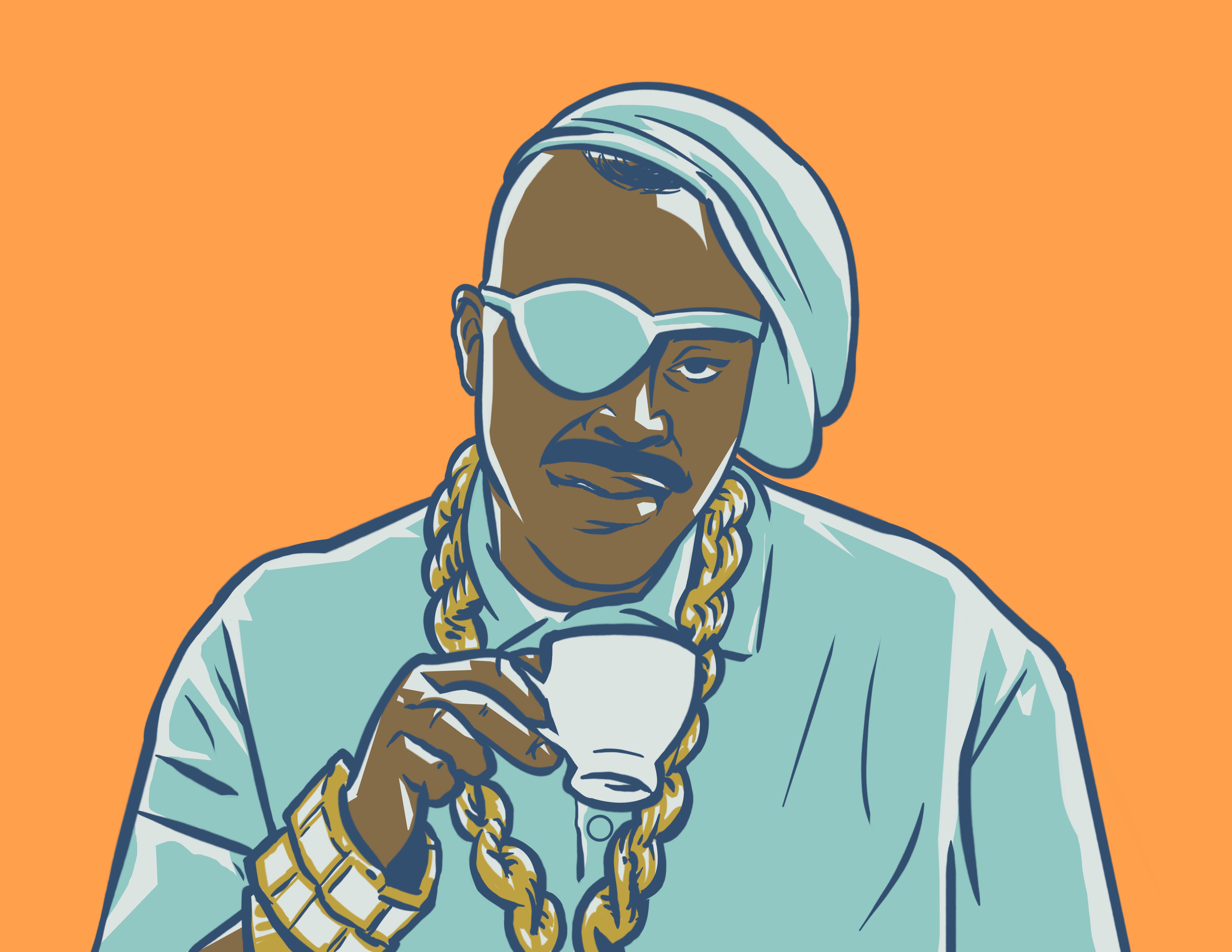 No Stylist production art