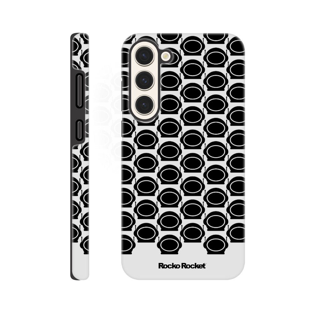 Samsung Tough case | RR Black Helmet Icon Pattern