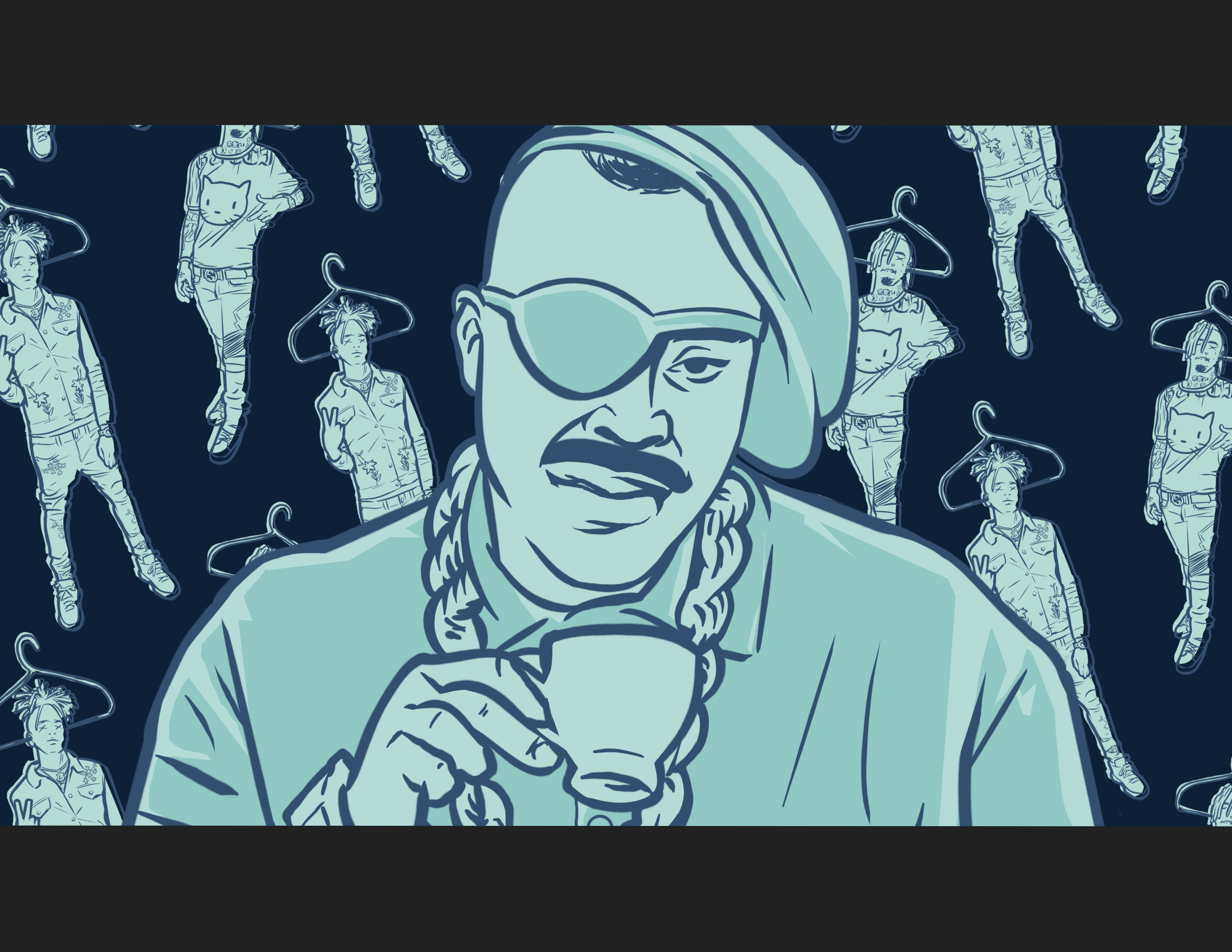No Stylist production art